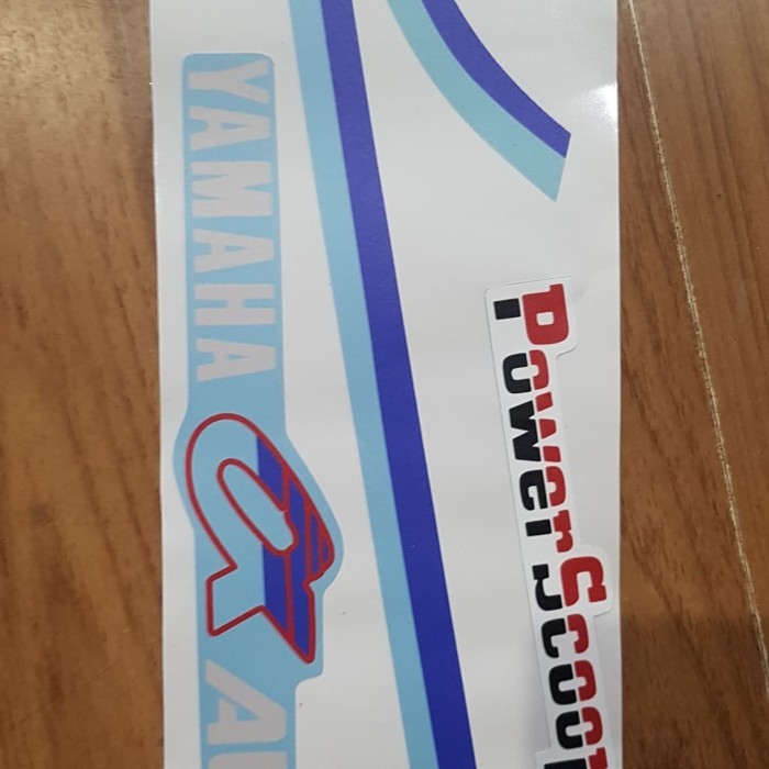Striping Yamaha Alfa 88 Biru Pastel Copy Original Termurah Langka