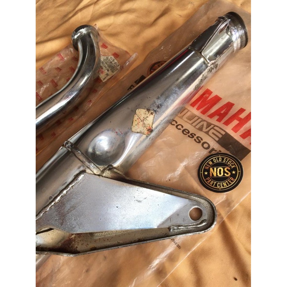 Knalpot Kenalpot Set Leher Yamaha Rxs Rx Spesial Congo Original Asli Termurah Langka