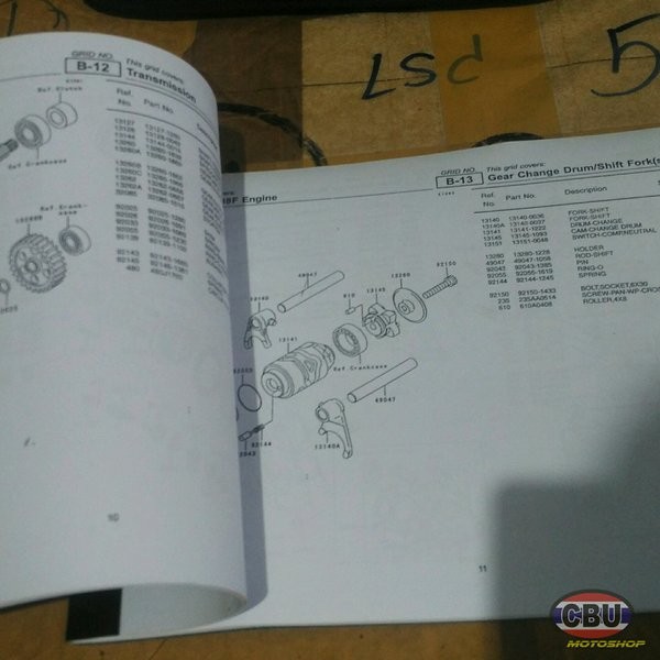 Copy Buku Part Katalog Kawasaki Athlete 2008 Termurah Langka