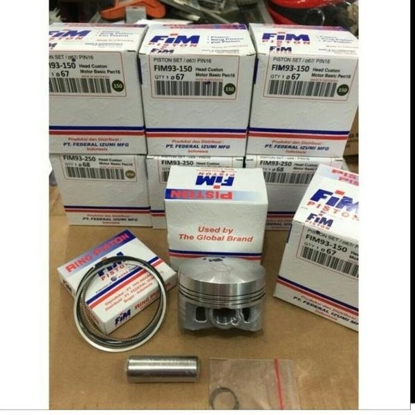 Original Piston Fim Fim93 Pen 16 Bahan Mentah Diameter 65.5 66 66.5 67 67.5 68 65.5Mm 66Mm 66.5Mm 67