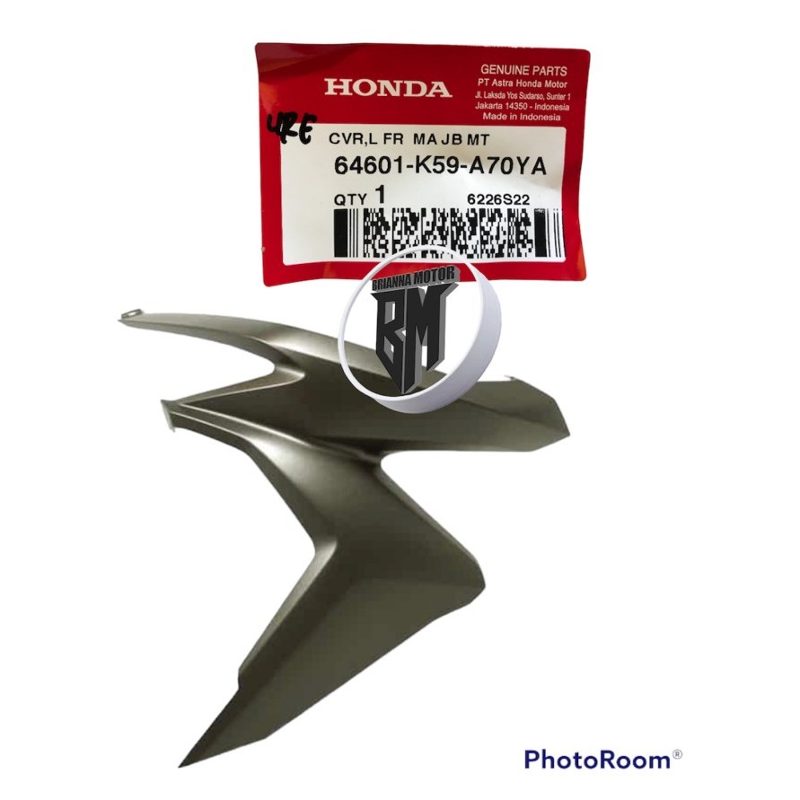 Cover Lampu Kiri Coklat New Vario 125 150 Ori Honda 64601 K59 A70Ya Termurah Langka