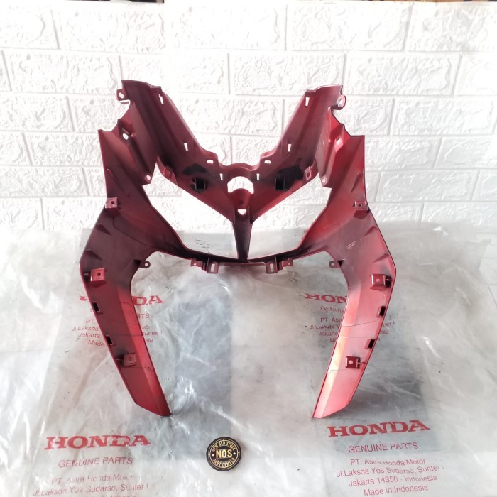 Cover Tameng Dada Depan Honda Vario Techno 110 Karbu Ori Ahm 64301-Kvb Termurah Langka