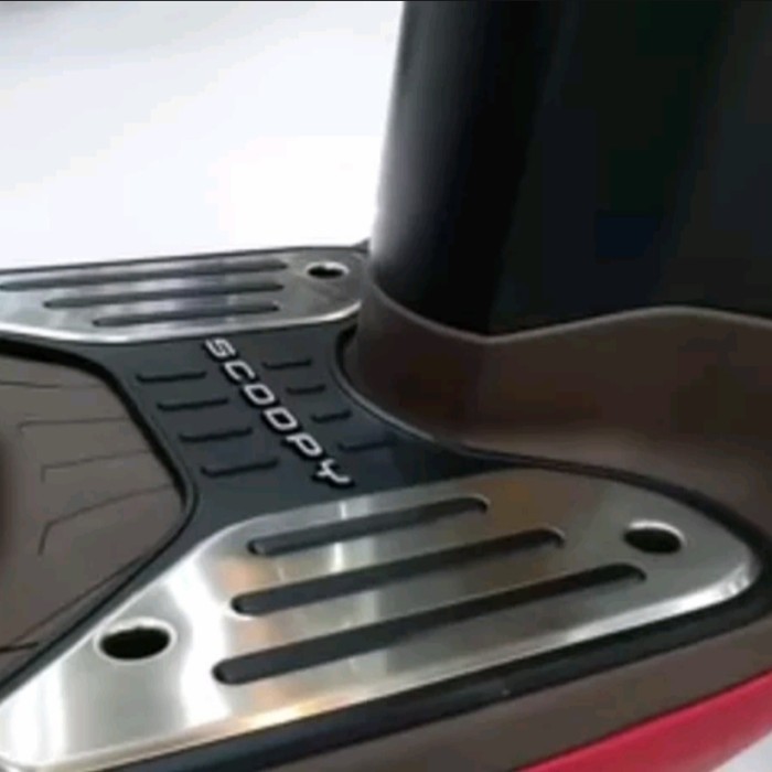 Aksesoris Motor Scoopy 2021 - Karpet Rubber Step Floor Honda Scoopy - Termurah Langka