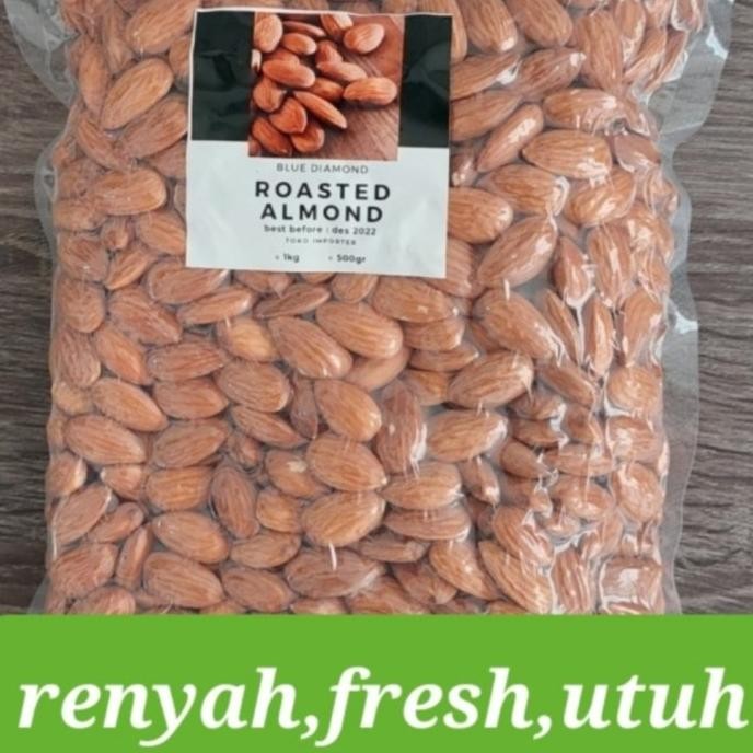 

READY STOCK ROASTED ALMOND KACANG ALMOND PANGGANG 500GR !!!!!