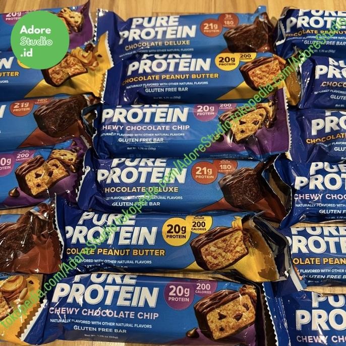 

READY STOCK PURE PROTEIN BARS 100% ORIGINAL USA !!!!!