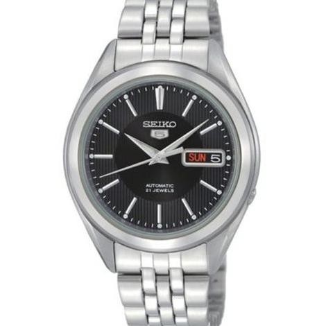 Promo Seiko 5 Snkl23K1 Automatic Black Dial Stainless Steel
