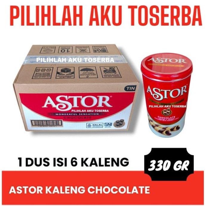

BIG SALE ASTOR DOUBLE COKLAT 330 GR - ASTOR KALENG - 1 KARTON ISI 6 KALENG !!!!!