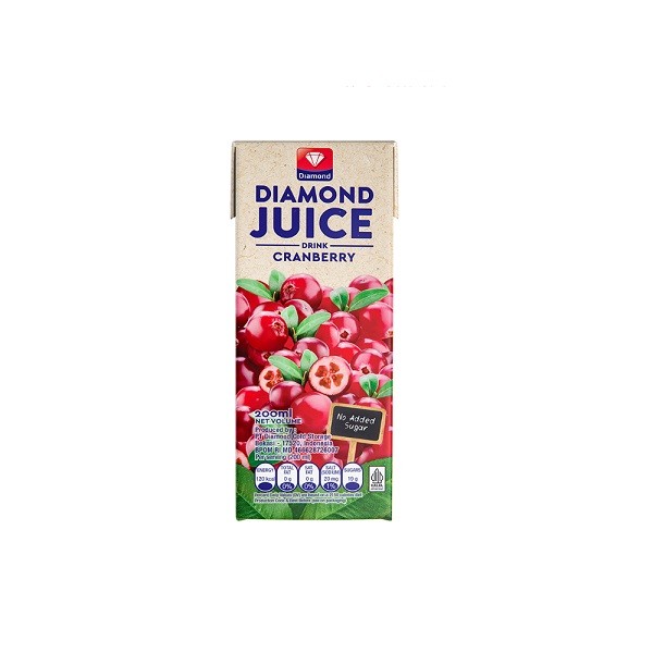 

DIAMOND JUICE UHT CRANBERRY 200ML