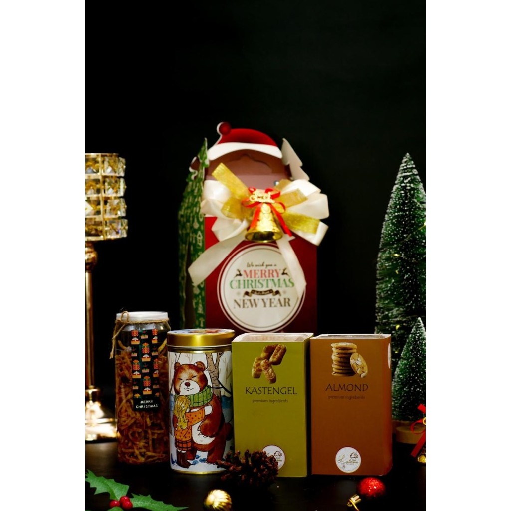 TERBARU Santa Claus 104 Parcel Cookies Parcel Natal Hampers Cookies Natal Kado Natal Cookies Natal