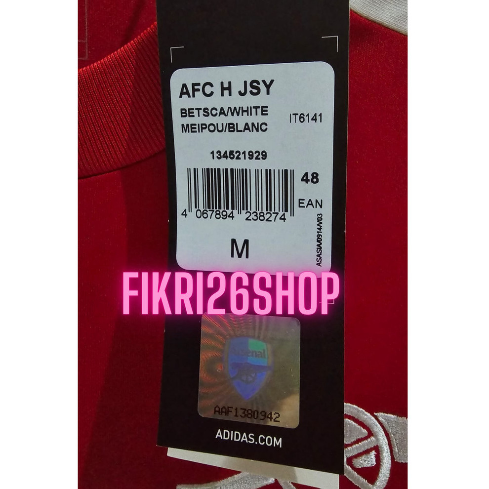 Terlaris Jersey Arsenal Home Original 2024 2025 Bnwt