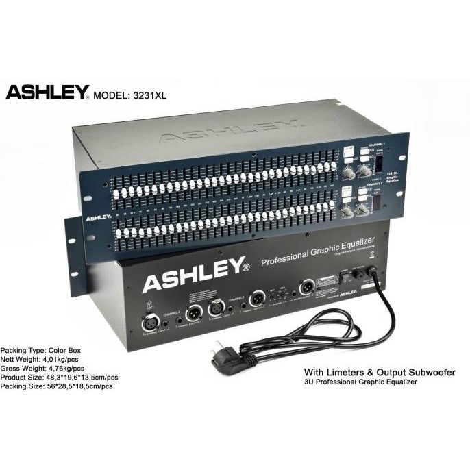 Sale Equalizer Ashley 3231Xl Eq Ashley 3231 Xl Ashley-3231 Original