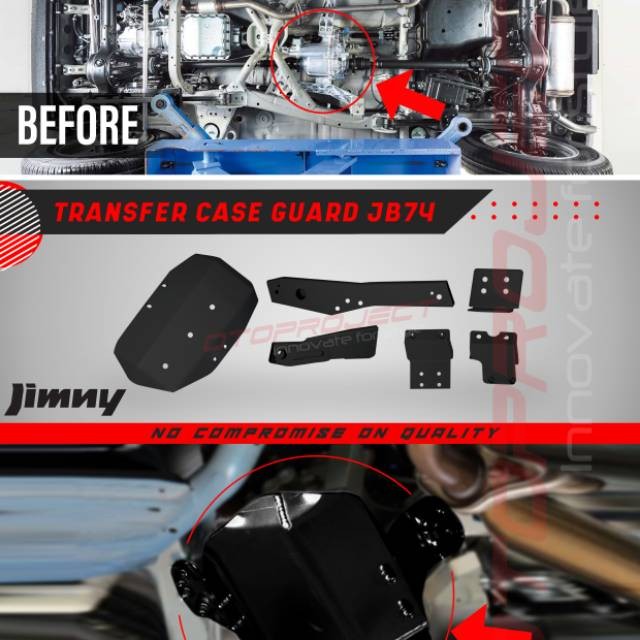 Otoproject - Transfer Case Guard Jimny Jb74 | Pelindung Transfer Case Jimny JB74