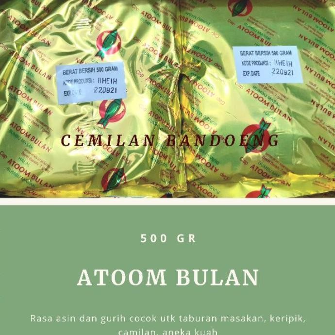 

Bumbu Maa Yedap Raa Cap Atoom Bulan Gr