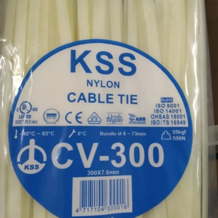 

TERBARU! KABEL TIES 30CM X7,6MM -KSS
