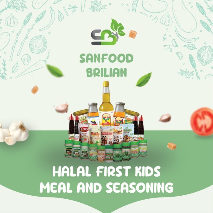 

Sanfood Coconut Milk Powder Ukuran 50Gr Kemasan Botol Santan Praktis Best Seller