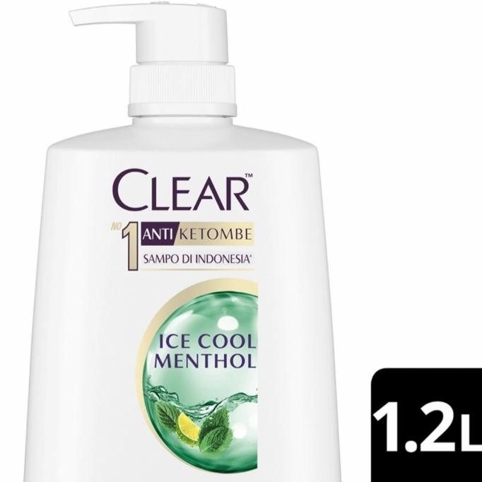 SHAMPOO CLEAR ICE COOL MENTOL ANTI KETOMBE 680 ML