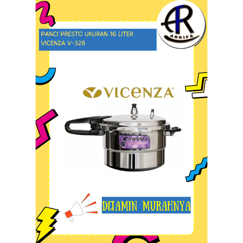 ORIGINAL GARANSI - VICENZA PANCI PRESTO V 328 - 12 Liter