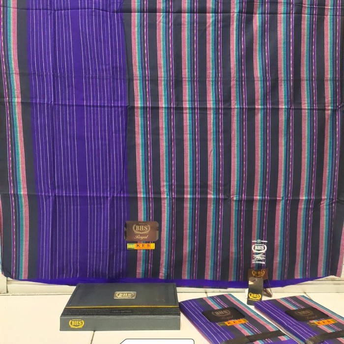 Terbaru Sarung Bhs Kbs,Kkr,Kes,Kdm,Kkp Royal Gold Sutera Spunsilk 140 Best Quality Asli 100%