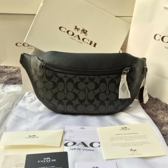 Coach Waistbag Signature Original Bnib Authentic Storebonbon_