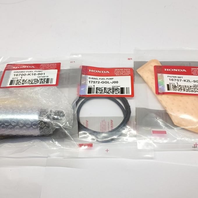 Ori - Dinamo rotak set filter+oring fuel pump Beat fi-beat esp-Scoopy fi Termurah