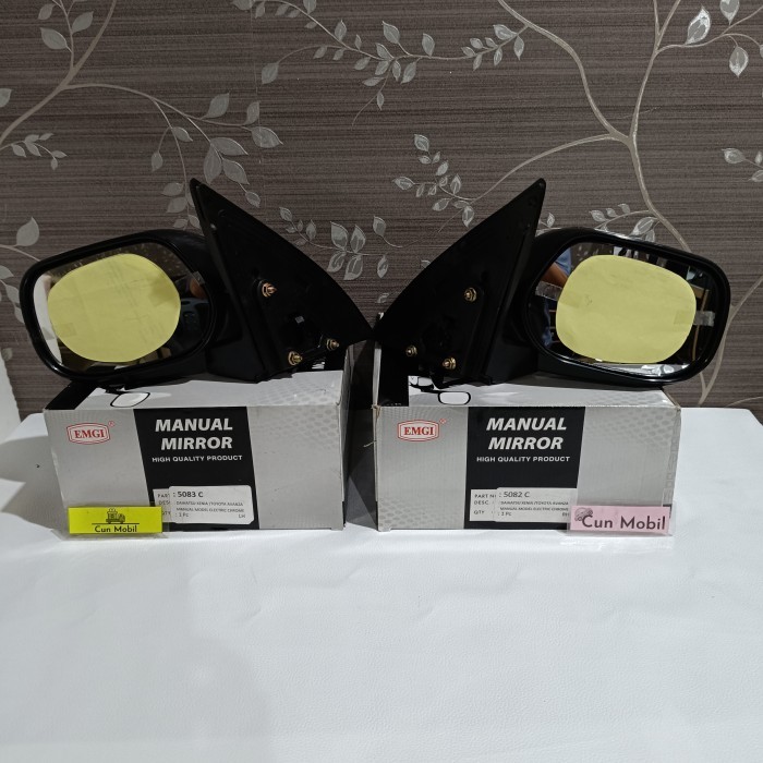 Kaca Spion Avanza Xenia 2007-2011 Manual Crome Tanpa Lampu Sein