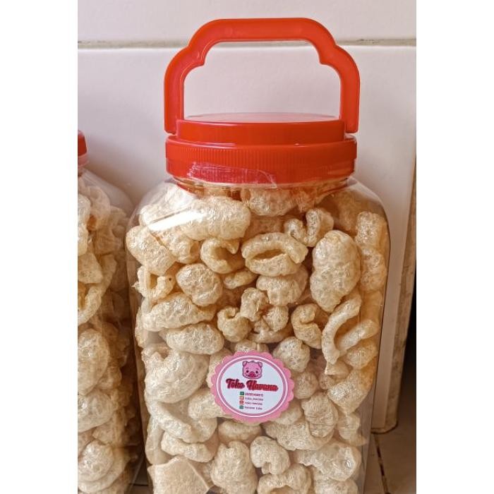 

Erupu Ulit Babi Erubi Garing Gurih Renyah Erupu Babi Tople 4Liter 380Gr