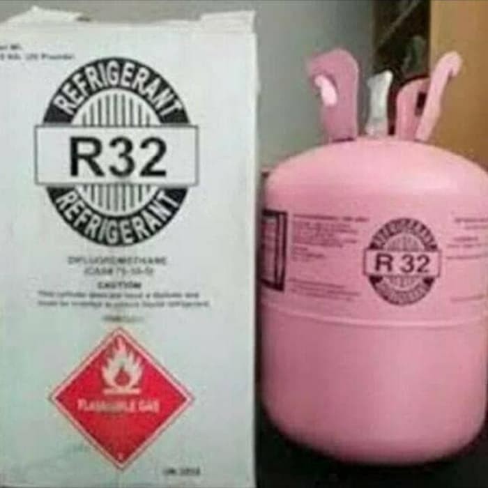 Freon AC r32 isi 5kg free tabung freon R 32
