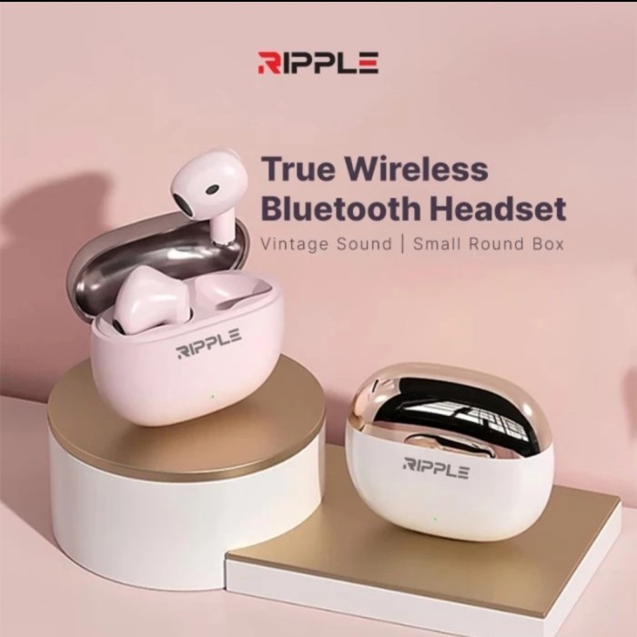 Ripple Tws Rippods True Plus Headset Earphone Bluetooth