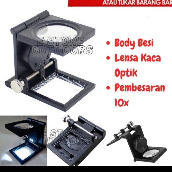 

KACA PEMBESAR PRINTING/TEKSTIL LIPAT ASLI KACA