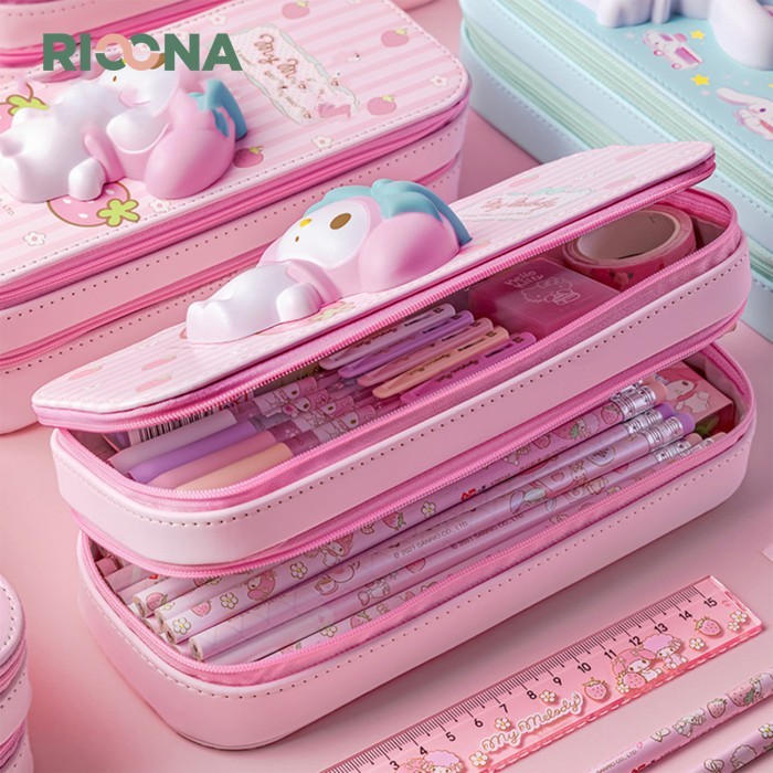 

TEMPAT PENSIL SQUISHY SANRIO DUA SUSUN PEN HOLDER SQUISHY