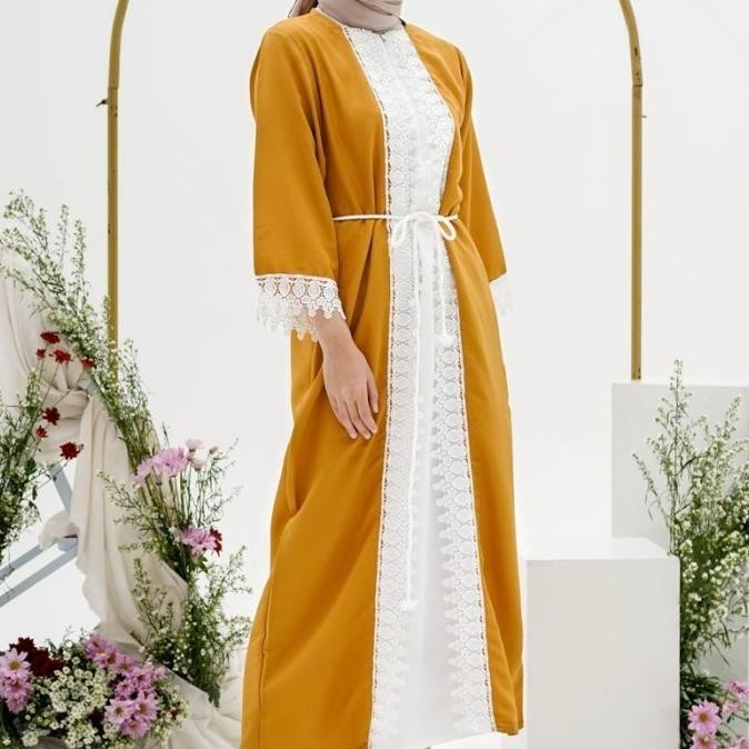 Gamis Arafah L Baju Muslim Gamis Rombe Gamis Arabian Wanita Moshiebunns_