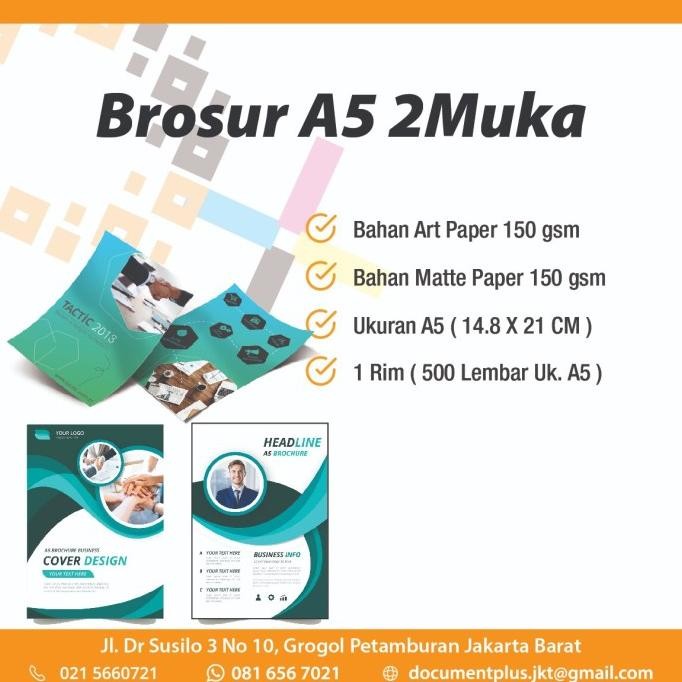

Promo Brosur a5 2muka full colour COD