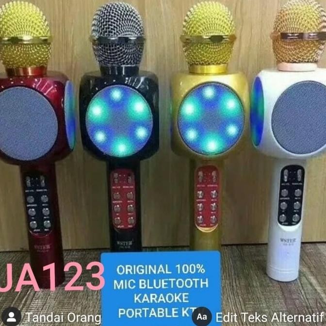 J120 TECKYO ORI 100% GMC PRODUK ELEKTRONIK MIC BLUETOOTH MIK KARAOKE