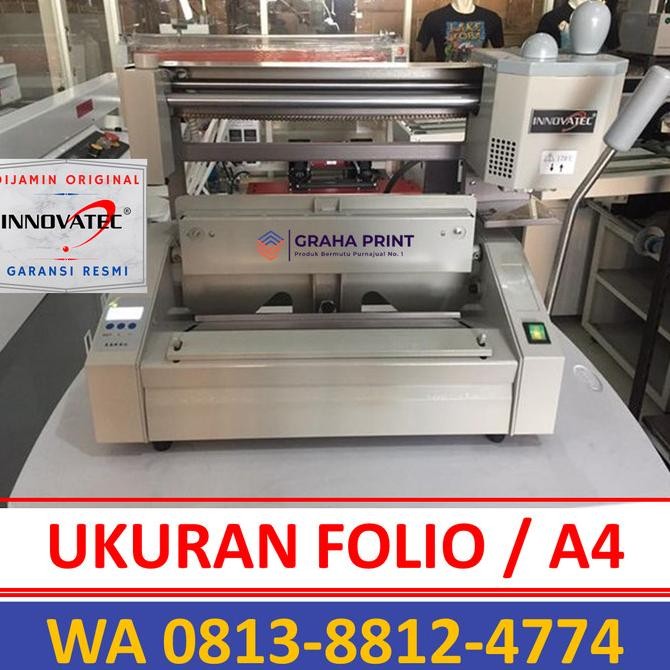 

Promo Mesin Alat Jilid Binding Buku Lem Panas FOLIO A4 F4 INNOVATEC 380 COD