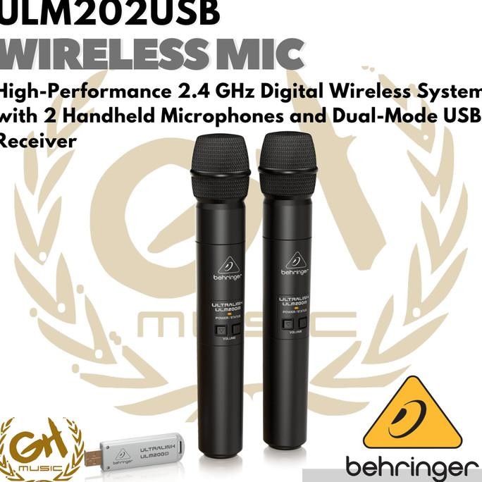 Murah Behringer Ulm202Usb Wireless Microphone