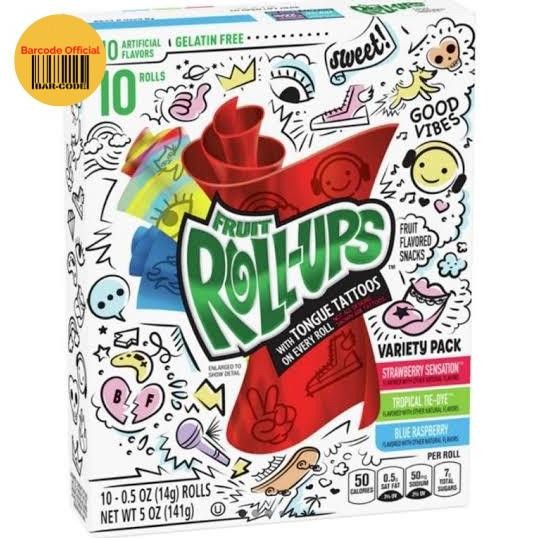 

READY STOCK FRUIT ROLL-UPS VARIETY PACK | FRUIT FLAVORED SNACKS 5 OZ !!!!!