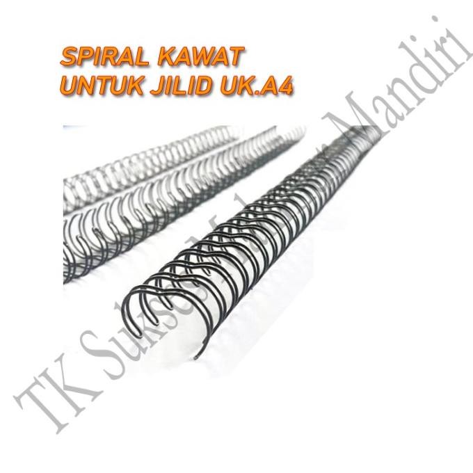 

Promo SPIRAL KAWAT UNTUK JILID UK.A4 COD