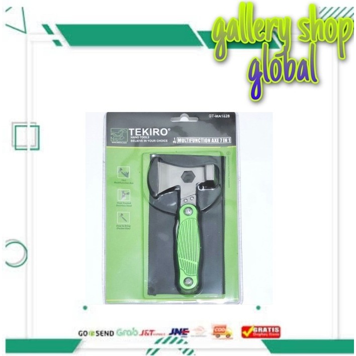 TERBARU Palu Kapak Lipat Tekiro Multifungsi 7 In 1 / Palu multifungsi HOT SALE