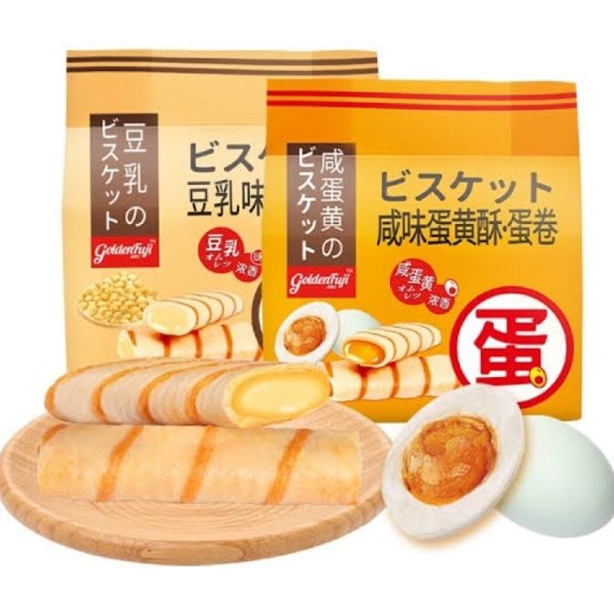 

BIG SALE SNACK EGG ROLL SALTED EGG YOLK GOLDEN FUJI SEMPRONG TELUR ASIN !!!!!