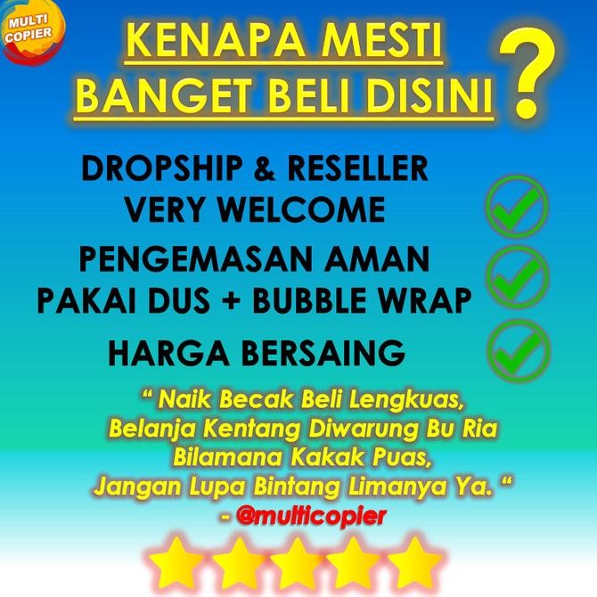 

Promo Plastik Laminating Film Roll Sakurai Doff 350 Mm X 150 M 30 Micron COD