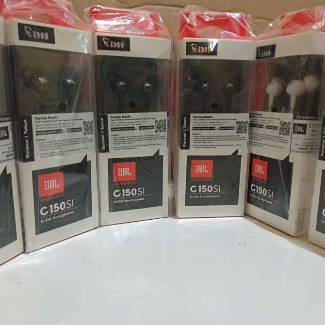 Earphone JBL C150Si Headset Original In Ear