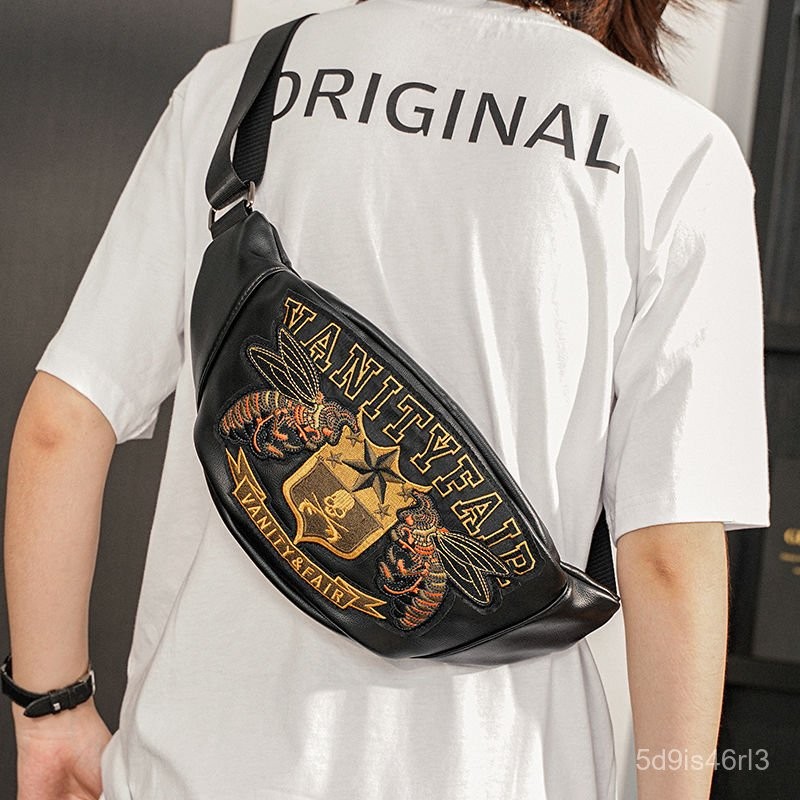 Tas Selempang Fashion Kecil Pria Gaya Korea