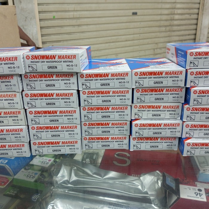

SPIDOL SNOWMAN MARKER 1 LUSIN 12 PCS HARGA PROMO !!!