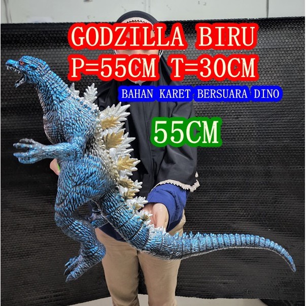 MAINAN GODZILLA JUMBO 55CM BONEKA DINOSAURUS GODZILLA BESAR