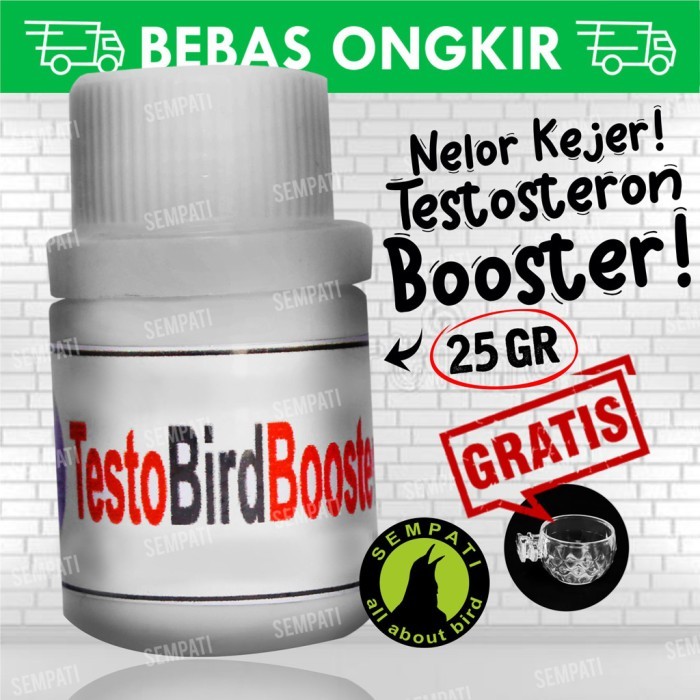 TESTO BIRD BOOSTER OM KICAU OBAT BURUNG SAKIT MACET BUNYI MENTAL