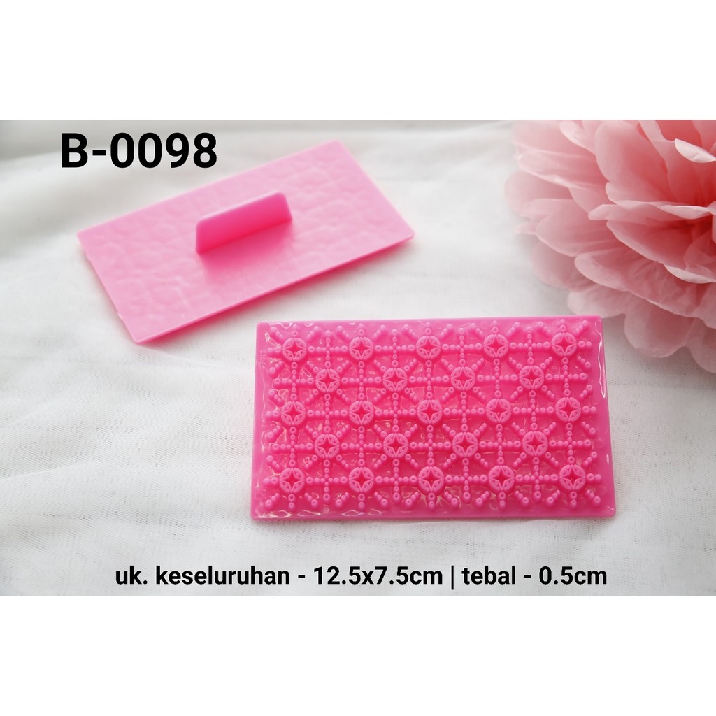 B-0098 Embosser fondant stamp motif fondant cake cupcake cookie mold (CUTTER)