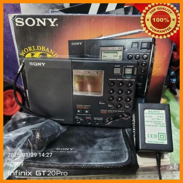 (R28) RADIO SONY ICF-SW7600G AM/FM