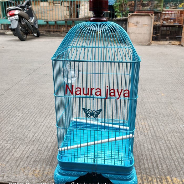 Sangkar Lovebird Boom OVAL besi tebal