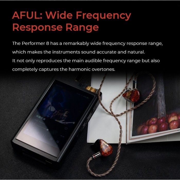 AFUL Performer 8 1DD + 7BA P8 IEM Performer8 Berkualitas