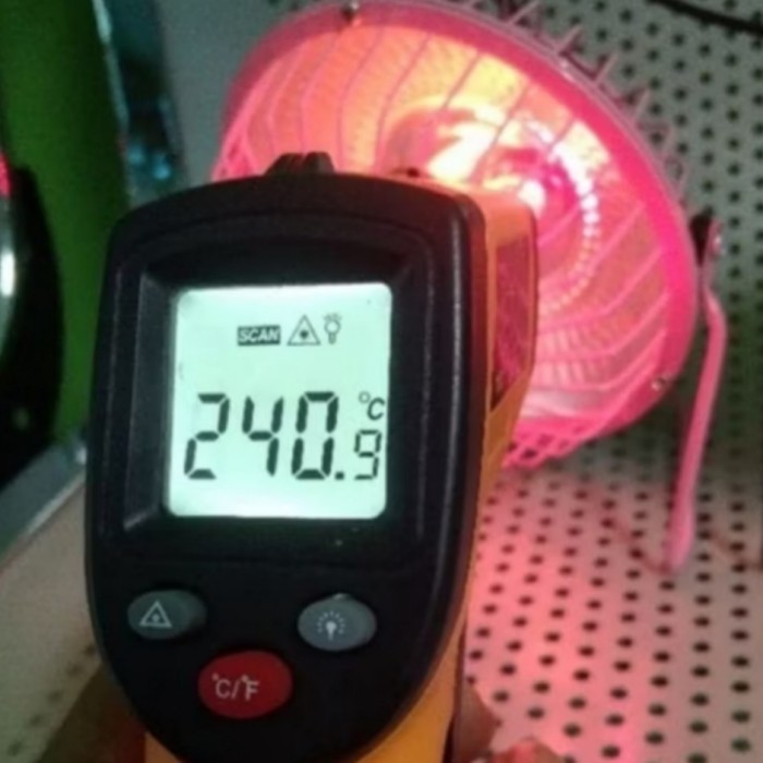 Mini Heater Metal Alat Penghangat Pemanas Ruangan Elektrik Portable